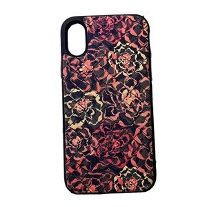 EUC Vera Bradley iPhone X/XS Microfiber Phone Case in Katilina Pink Quilt